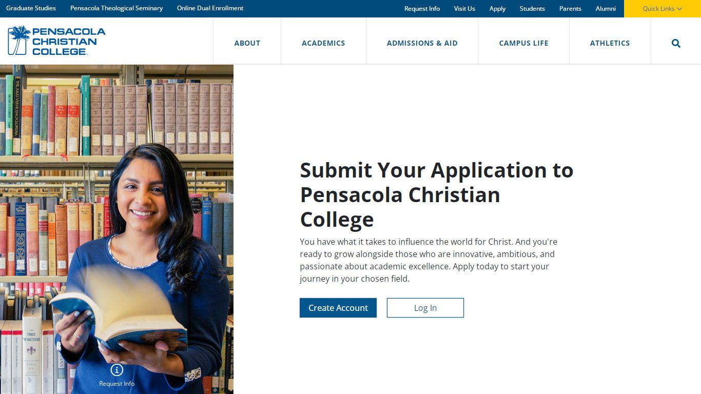 Apply for College Online · Pensacola Christian College